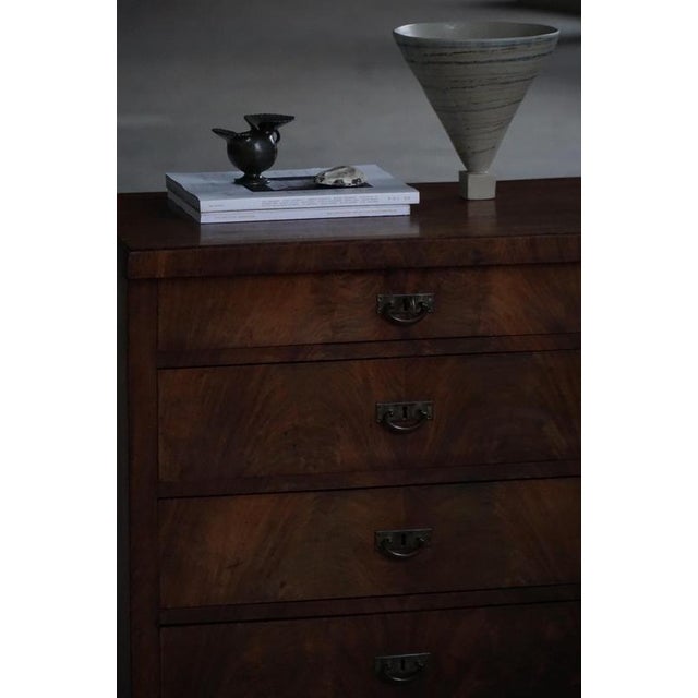 Mid-19th Century Late Empire Mahogany Chest of Drawers, 1840s For Sale - Image 4 of 13