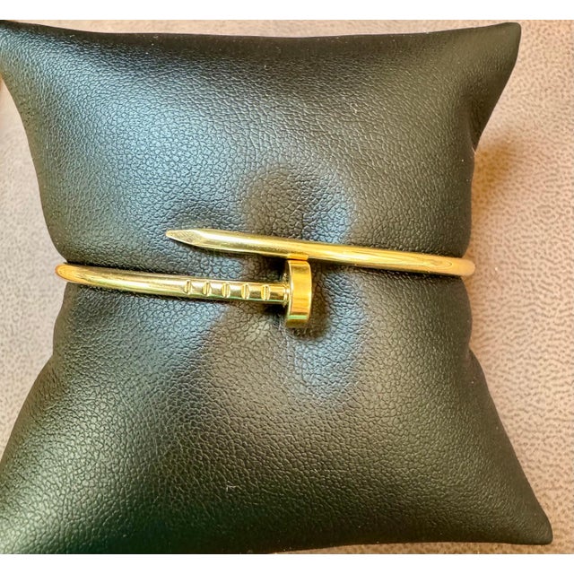 Cartier JUSTE UN CLOU BRACELET 16 Nail GRL727 18kt Yellow Gold AU750 AUTHENTIC For Sale - Image 14 of 18