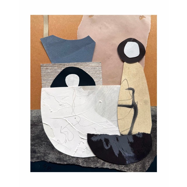 "Memorabilia" is an original mixed media collage on paper by Zac Woodiel. This is one of nine pieces in the "Memorabilia"...
