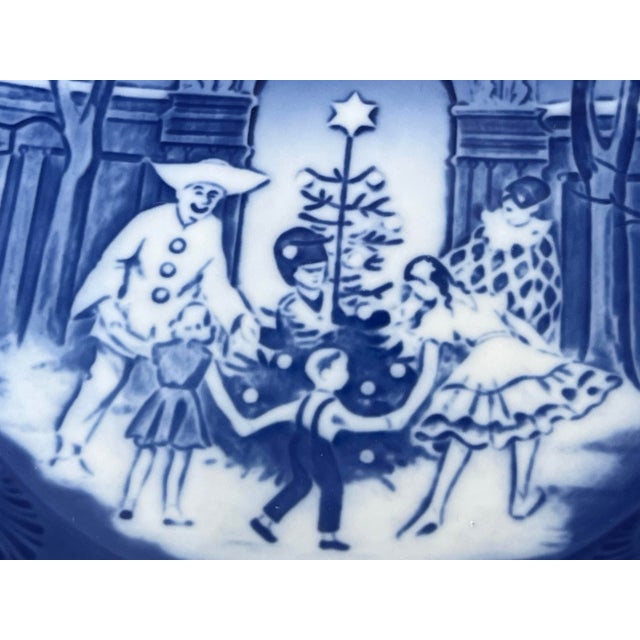 Traditional Royal Copenhagen Danish Christmas Plates, Set of Seven For Sale - Image 3 of 12