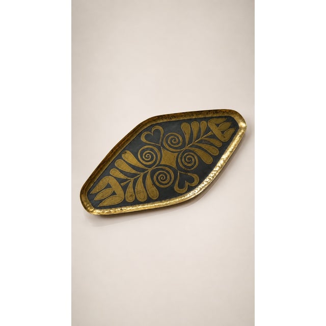 Decorative Tray by Willy Steinlin, Switzerland, 1960 For Sale - Image 4 of 8