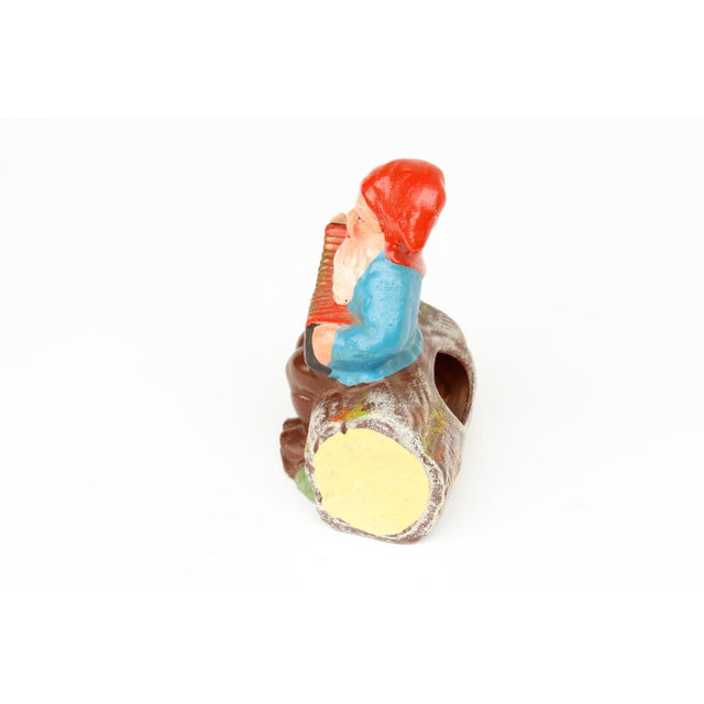 Small Terracotta Garden Gnome from VEB, 1970s For Sale - Image 3 of 6