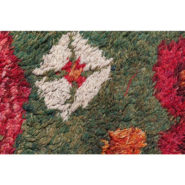 Mid 19th Century Antique French Savonnerie Wool Rug Fragment Doris Leslie Blau For Sale - Image 5 of 9