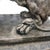 Gold Lifesize Lion Gatekeeper Statues Stone Country House, Set of 2 For Sale - Image 8 of 16