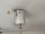 Vintage Space Age Sputnik Chandelier in Chrome-Plated Metal, Wooden Accents and Clear Ribbed Glass Shades by Emi Poljčane, Yugoslav, 1970s For Sale - Image 16 of 18