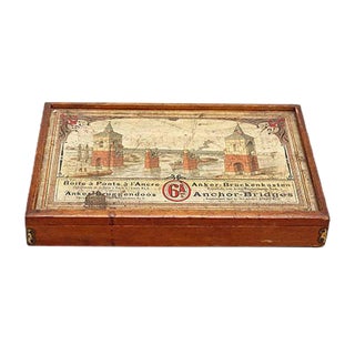 Series 6A Anchor Stone Blocks Building Toy by Richters Germany, 1900 For Sale