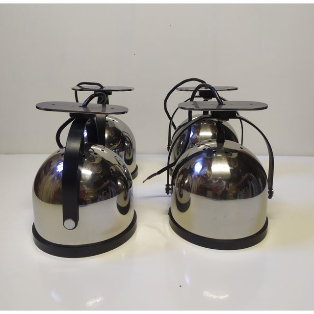 1970s Wall Lights by Gae Aulenti for Stilnovo, 1970, Set of 4 For Sale - Image 5 of 9