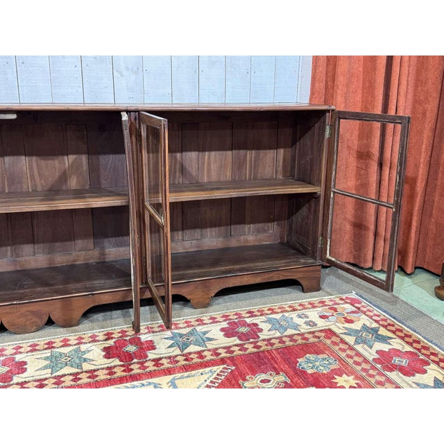 Six-Door Sideboard in Indian Mahogany, 1950s For Sale - Image 16 of 18