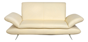 Rossini 2-Seater Sofa in Cream Leather from Koinor