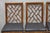 Wood Vintage Hollywood Regency Faux Bamboo Lattice Dining Chair by Century - Set of 4 For Sale - Image 7 of 15