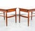 Wood Mid Century Modern Nightstands End Side Table Drawer Walnut Vintage Hekman Shelf For Sale - Image 7 of 12