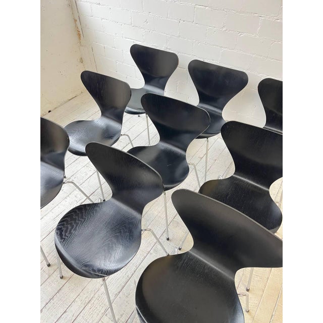 3107 Chair by Arne Jacobsen for Fritz Hansen, 1991 For Sale - Image 9 of 15