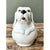 Mid-Century Modern Vintage Ceramic Dog Pitcher For Sale - Image 3 of 12