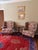Pair of Jacquard TRS Wingback Chairs For Sale - Image 12 of 12