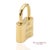 Contemporary Early 19th Century Tiffany & Co. 18k Yellow Gold Padlock Charm Pendant Necklace (Non Openable) For Sale - Image 3 of 12