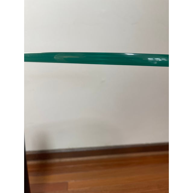 Vintage Leon Rosen for Pace Style Postmodern Swivel Side Table For Sale - Image 10 of 11