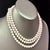 2010s Natural Akoya Pearl Diamond Necklace 49" 18k White Gold 7 mm Certified For Sale - Image 5 of 13