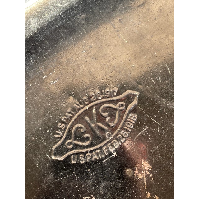 Early 20th Century Metal Banker’s Box For Sale - Image 6 of 12