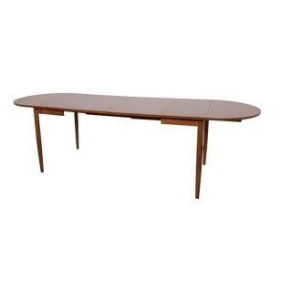 Mid-Century Extendable Teak Dining Table, Denmark, 1960s For Sale