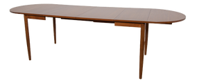 Mid-Century Extendable Teak Dining Table, Denmark, 1960s