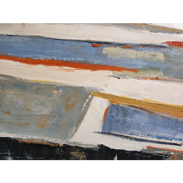 2020s Reflets D'ailleurs, Abstract Landscape, Expressionism, Modern, Framed by Sophie Dumont For Sale - Image 5 of 8