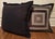 Gray Large Pair Gray Custom Pillows For Sale - Image 8 of 8