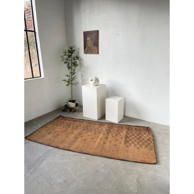Wood Mauritanian Touareg Rug, 1950s For Sale - Image 7 of 18