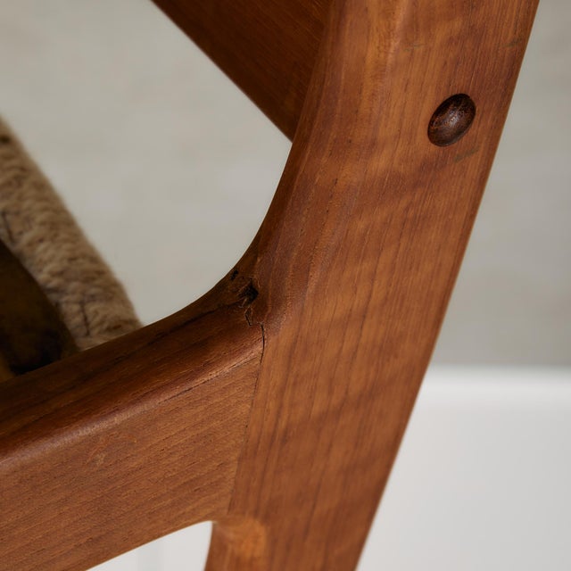 Teak Uldum Chair attributed to Johannes Andersen for Møbelfabrik, 1960s For Sale - Image 12 of 16