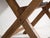 Wood Antique X-Shape Dining Table, 1920s For Sale - Image 7 of 15