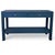 Made Goods Jarin Faux Belgian Linen Console Table For Sale - Image 12 of 13