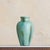 Italian Aqua Ceramic Vase Attributed to Guido Andlovitz, 1940s For Sale - Image 4 of 10