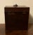 Brown Small Antique 18th Century George III Mahogany Tea Caddy For Sale - Image 8 of 12