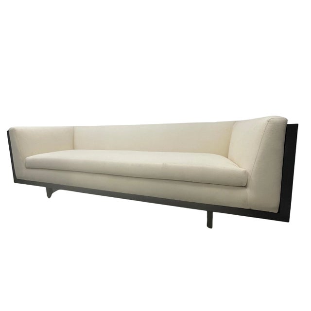 2010s Arteriors George Muslin Sofa For Sale - Image 5 of 11