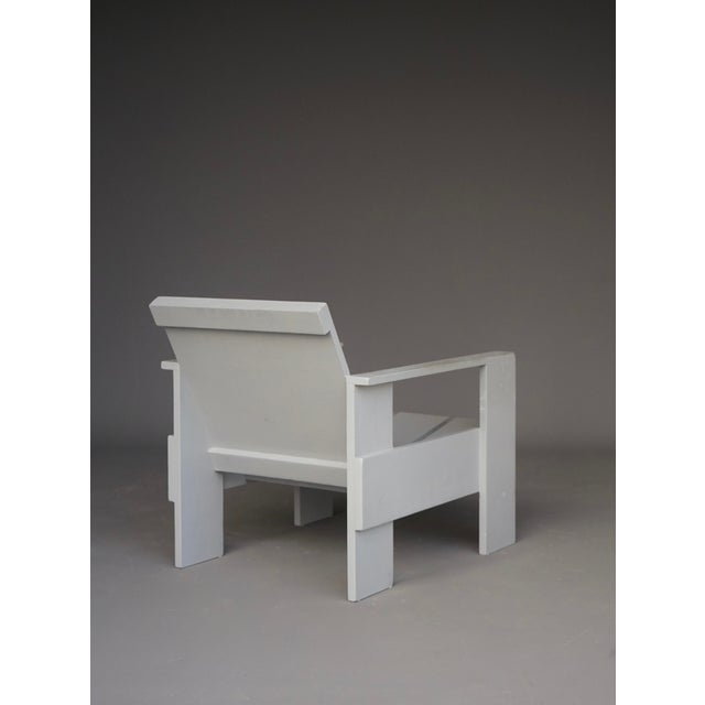 Gerrit Rietveld Plywood Crate Chair attributed to Gerrit Rietveld, 1970s For Sale - Image 4 of 10