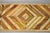 Modern Slatted Wood 48" Geometric Inlay Rustic Farmhouse Coffee Table Bench For Sale - Image 4 of 11