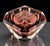 Mid-Century Modern Vintage Murano Sommerso Diamond Bowl attributed to Alessandro Mandruzzato, Italy, 1970s For Sale - Image 3 of 18