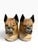 Pair of Vintage Mid-Century Ceramic Boxer Dog Busts For Sale - Image 4 of 7