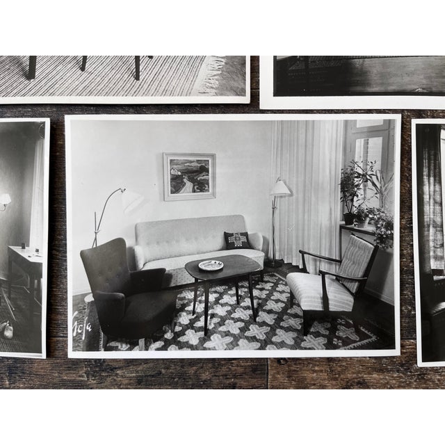 Original Photos of Scandinavian Furniture, Sweden, 1951, Set of 18 For Sale - Image 6 of 10