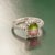Metal Multicolor Tourmaline Diamond Ring 14k Gold 1.15 TCW Certified For Sale - Image 7 of 11