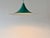 Turquoise Semi-Pendant by Claus Bonderup & Torsten Thorup for Lyfa, Denmark, 1968 For Sale - Image 6 of 18