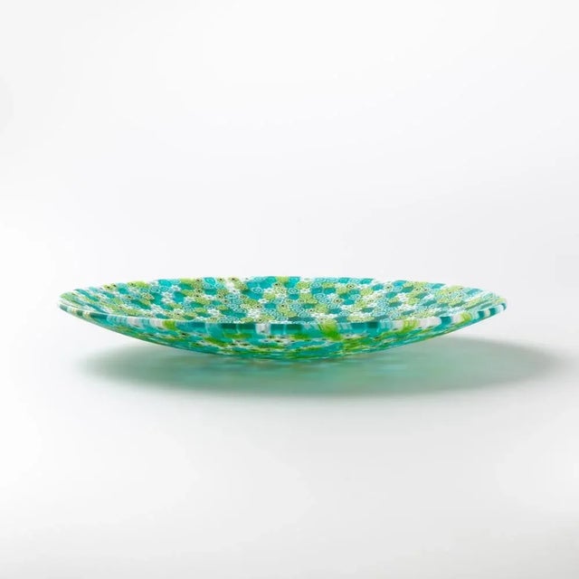 Murano Glass Millefiori Plate by Ercole Moretti For Sale - Image 4 of 4