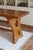 French Brutalist Dining Table in Wood with Sculpted Sledge Base, 1960s For Sale - Image 4 of 13