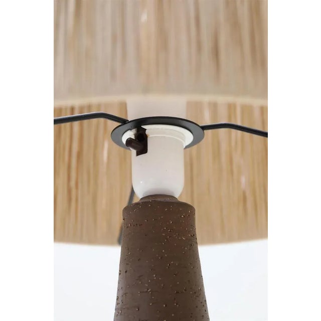 Ceramic Table Lamp by Helge Bjufstrøm for Michael Andersen, 1960 For Sale - Image 6 of 10