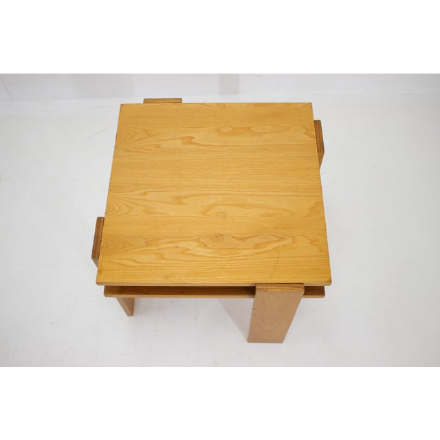 Maple Coffee Table, Former Czechoslovakia, 1970s For Sale - Image 3 of 14