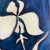 Original Iris Flower Painting in Gold Bamboo Frame, Oil on Canvas, 11" X 14" by Tatiana Duperault For Sale - Image 4 of 5
