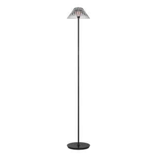 Waterford by Visual Comfort Signature Blaze 55" Floor Lamp in Bronze with Clear Crystal For Sale
