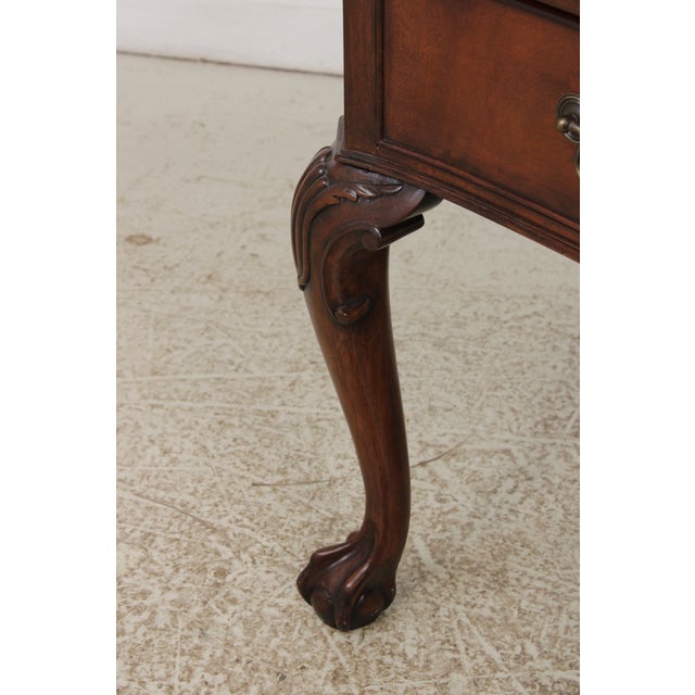 Sligh Limited Edition Leather Top Desk For Sale - Image 15 of 18