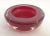 Mid-Century Modern Vintage Red Murano Glass Bowl For Sale - Image 3 of 7