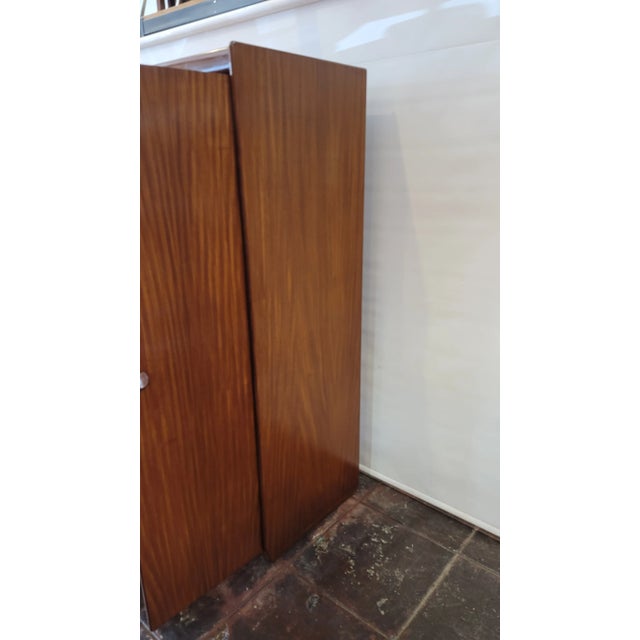 MidCentury Modern Armoire Clothes Closet Danish Modern Chairish