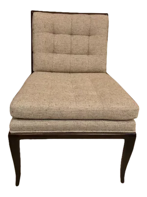Mid-Century Robsjohn-Gibbings Widdicomb Style Slipper Chair